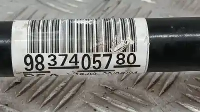 Автозапчастина б/у передня ліва трансмісія для citroen c4 iii (ba_, bb_, bc_) 1.2 puretech 130 (bahnsa, bahnsb) посилання на oem iam 9837405780  