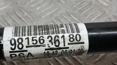 Автозапчастина б/у передня ліва трансмісія для peugeot rifter 1.5 bluehdi 130 посилання на oem iam 9815636180  