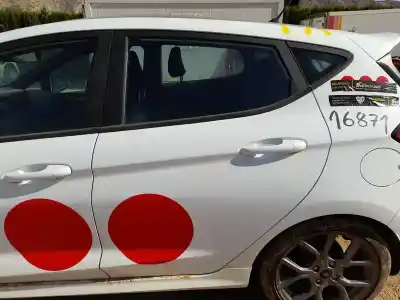 Peça sobressalente para automóvel em segunda mão PORTA DO AUTOMÓVEL TRASEIRA ESQUERDA por FORD FIESTA VII (HJ, HF)  Referências OEM IAM 2085210  