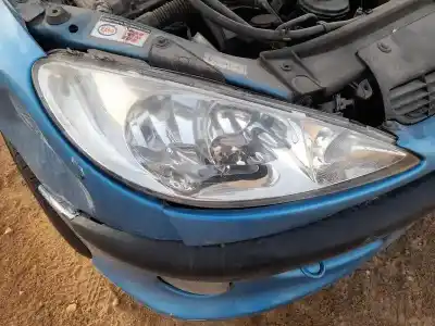Автозапчасти б/у ПРАВАЯ ФАРА за PEUGEOT 206 FASTBACK (2A/C) 2.0 HDI 90 ссылки OEM IAM 6205S9  