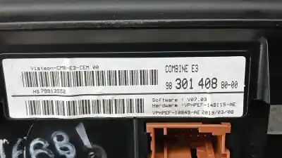 Second-hand car spare part dashboard for citroen c4 cactus 1.5 bluehdi 100 oem iam references 9830140880 ns79913552 