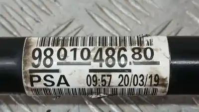 Second-hand car spare part front right transmission for citroen c4 cactus 1.5 bluehdi 100 oem iam references 9801048680  