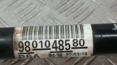 Second-hand car spare part front left transmission for citroen c4 cactus 1.5 bluehdi 100 oem iam references 9801048580  