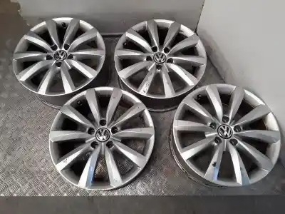 Автозапчастина б/у КОМПЛЕКТ КОЛІС для VOLKSWAGEN TIGUAN (5N2) BLUE MOTION TIG Посилання на OEM IAM 7X17 5 TORN ET43  