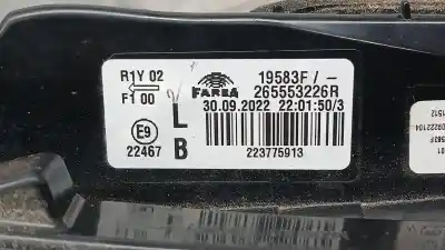 Автозапчасти б/у внутренний левый задний фонарь за renault clio v (b7_) 1.0 lpg (b7mt) ссылки oem iam 265553226r  