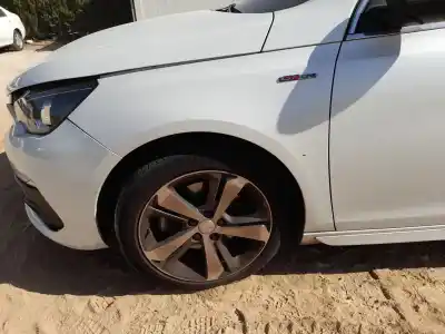 Автозапчастина б/у передне ліве крило для peugeot 308 ii (lb_, lp_, lw_, lh_, l3_) 2.0 bluehdi 150 посилання на oem iam 9802164380  