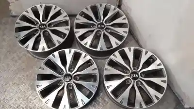 Peça sobressalente para automóvel em segunda mão jogo de jantes por kia cee'd (jd) 1.6 crdi 136 referências oem iam 6.5x16 5 torn et50