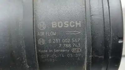 Second-hand car spare part flowmeter for bmw 1 (e87) 118 d oem iam references 7788743 0281002567 