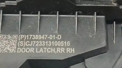 Автозапчастина б/у замок заднього правого дверя для tesla model 3 (5yj3) ev посилання на oem iam 173894701d  