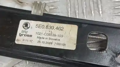 Автозапчасти б/у задний правый стеклорегулятор за skoda octavia iii combi (5e5, 5e6) 1.5 tsi g-tec ссылки oem iam 5e0839462  