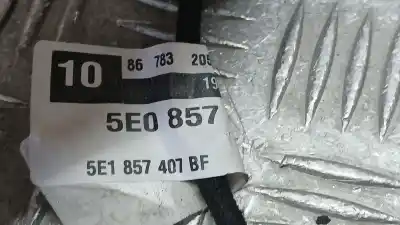 Автозапчасти б/у левое зеркало за skoda octavia iii combi (5e5, 5e6) 1.5 tsi g-tec ссылки oem iam 5e0857537a  