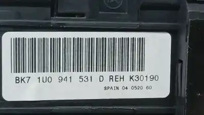 Автозапчасти б/у управление светом за skoda fabia ii (542) 1.4 tdi ссылки oem iam 1u0941531d  