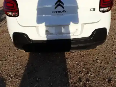Peça sobressalente para automóvel em segunda mão para choques traseiro por citroen c3 iii (sx) 1.2 vti 82 referências oem iam 1618082980