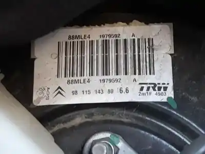 Peça sobressalente para automóvel em segunda mão servo freio por citroen c3 iii (sx) 1.2 vti 82 referências oem iam 9811514380