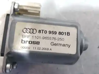Peça sobressalente para automóvel em segunda mão elevador de vidros dianteira esquerda por audi a5 (8t3) 3.0 tdi quattro referências oem iam 8t0898461b  