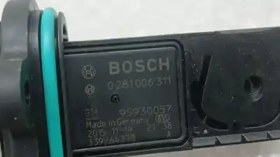Peça sobressalente para automóvel em segunda mão medidor de massa de ar por opel mokka / mokka x (j13) 1.6 cdti (_76) referências oem iam 95930057 0281006311 