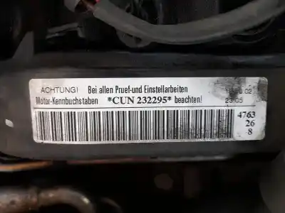 Автозапчасти б/у ПОЛНЫЙ ДВИГАТЕЛЬ за SEAT LEON ST (5F8) 2.0 TDI ссылки OEM IAM CUN  