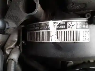 Peça sobressalente para automóvel em segunda mão motor completo por volkswagen golf vi (5k1) 2.0 tdi referências oem iam cbd