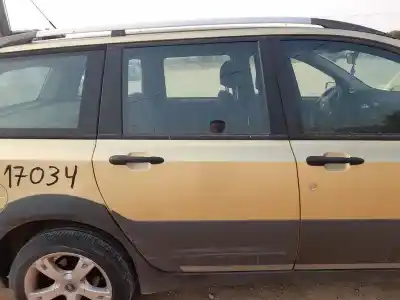 Tweedehands auto-onderdeel deur rechts achter voor fiat stilo multi wagon (192_) 1.9 jtd oem iam-referenties 51736482