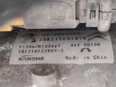 Second-hand car spare part air conditioning compressor for citroen c-elysee (dd_) 1.6 hdi 92 oem iam references 9676011680