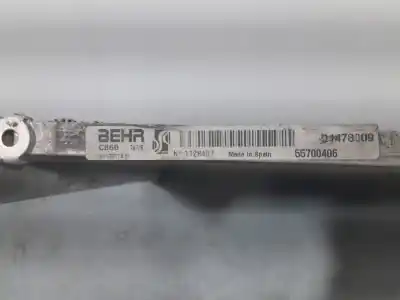 Автозапчастина б/у конденсат/радіатор кондиционера для opel corsa d (s07) 1.2 (l08, l68) посилання на oem iam 55700406  