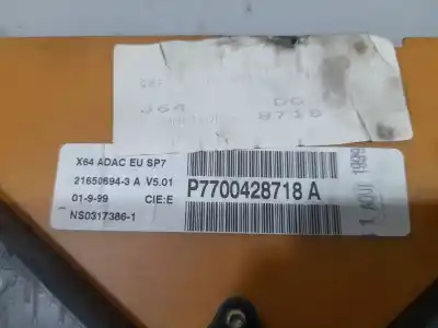 Pezzo di ricambio per auto di seconda mano pannello degli strumenti per renault scénic i monospace (ja0/1_, fa0_) 2.0 16v (ja1b, ja1d, ja0c) riferimenti oem iam 7700428718a  