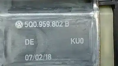 Second-hand car spare part right front window motor for seat leon (5f1) 1.4 tgi oem iam references 5q0959802b 0130822716 