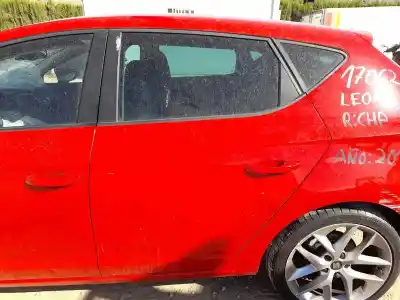 Second-hand car spare part rear left door for seat leon (5f1) 1.4 tsi oem iam references 5f4833055