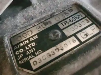 Автозапчастина б/у коробка передач для porsche cayenne (9pa) s 4.5 посилання на oem iam tr60sn 09d300036t 