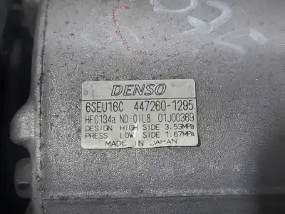 Pezzo di ricambio per auto di seconda mano compressore aria condizionata per lexus is ii (_e2_) 220d (ale20) riferimenti oem iam 4472601295  6seu16c