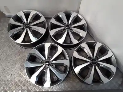 İkinci el araba yedek parçası TEKERLEK SETI için KIA STONIC (YB) 1.0 T-GDI ECO-DYNAMICS+ OEM IAM referansları 6X16 4 TORN ET49  