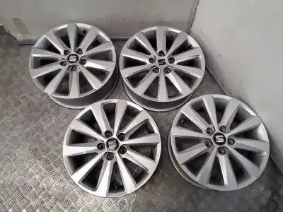 İkinci el araba yedek parçası TEKERLEK SETI için SEAT IBIZA V (KJ1, KJG) 1.0 TSI OEM IAM referansları 5.5X15 5 TORN ET40  