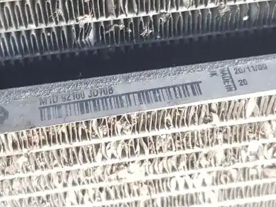 Pezzo di ricambio per auto di seconda mano condensatore / radiatore aria condizionata per nissan qashqai / qashqai +2 i (j10, nj10, jj10e) 2.0 dci riferimenti oem iam 92100br40a  