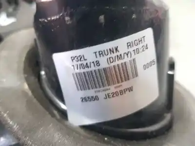 Автозапчастина б/у внутрішній правий завод для nissan qashqai / qashqai +2 i (j10, nj10, jj10e) 2.0 dci посилання на oem iam 26550je20bpw  qasqhai+2