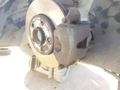 Автозапчасти б/у передний правый тормозной суппорт за skoda fabia ii (542) 1.2 12v ссылки oem iam 1k0615124d