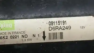 Автозапчасти б/у двигатель запускается за opel corsa c comfort ссылки oem iam 09115191 d6ra249 