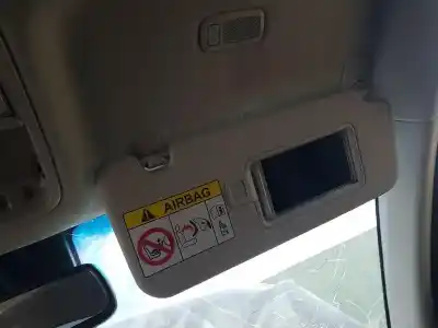 Peça sobressalente para automóvel em segunda mão para-sol direito por kia niro (de) 1.6 gdi hybrid referências oem iam 85220g5010hgc