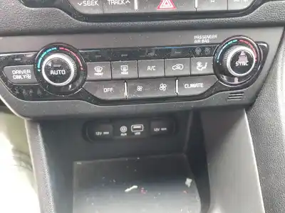 Peça sobressalente para automóvel em segunda mão comando de sofagem (chauffage / ar condicionado) por kia niro (de) 1.6 gdi hybrid referências oem iam 97250g5320ca