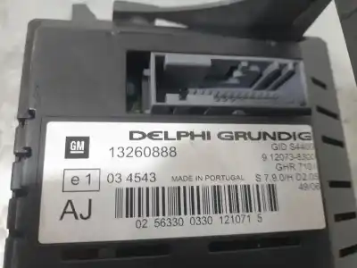 Автозапчастина б/у багатофункційний дисплей для opel corsa d (s07) 1.3 cdti (l08, l68) посилання на oem iam 13260888  