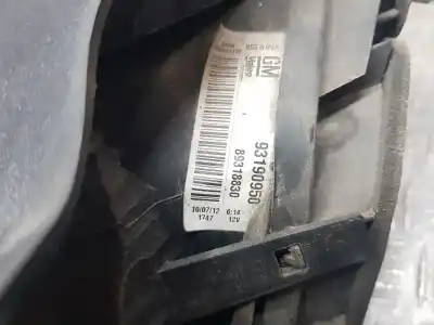 Автозапчасти б/у левый задний фонарь за opel corsa d (s07) 1.3 cdti (l08, l68) ссылки oem iam 93190950  