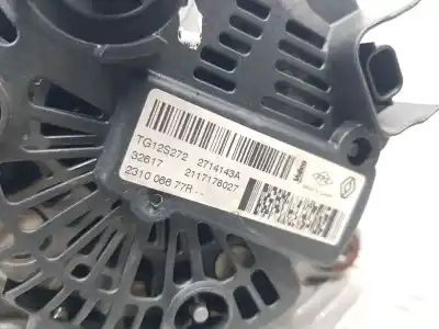 Автозапчасти б/у генератор за renault captur i (j5_, h5_) 1.2 tce 120 ссылки oem iam 231006677r tg12s272  Автозапчасти б/у генератор за renault captur i (j5_, h5_) 1.2 tce 120 ссылки oem iam 231006677r tg12s272