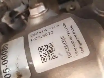 Peça sobressalente para automóvel em segunda mão compressor de ar condicionado a/a a/c por peugeot 5008 (0u_, 0e_) 1.6 hdi referências oem iam 6453zc  