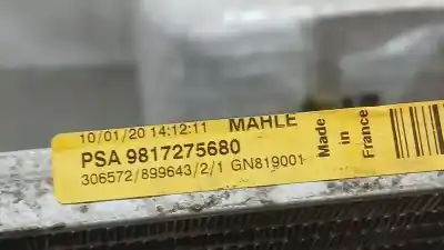 Автозапчасти б/у конденсатор / радиатор кондиционера воздуха за citroen c5 aircross (a_) 1.2 puretech 130 (arhnsj) ссылки oem iam 9817275680 306572 