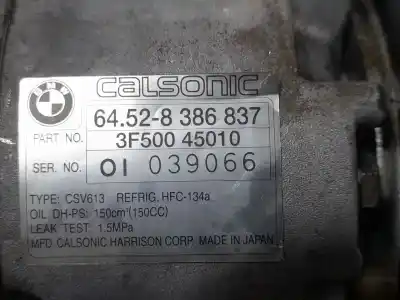 Second-hand car spare part air conditioning compressor for bmw 3 (e46) 316 i oem iam references 64528386837  3f50045010