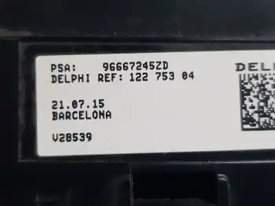 Автозапчасти б/у команда очистки за citroen c4 picasso ii 1.6 bluehdi 120 ссылки oem iam 98072632zd 96667245zd 