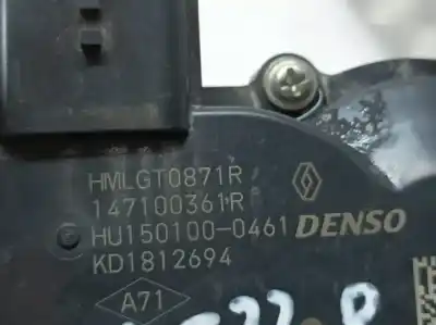 Peça sobressalente para automóvel em segunda mão borboleta de admissão por renault clio v business referências oem iam 147100361r  1501000461