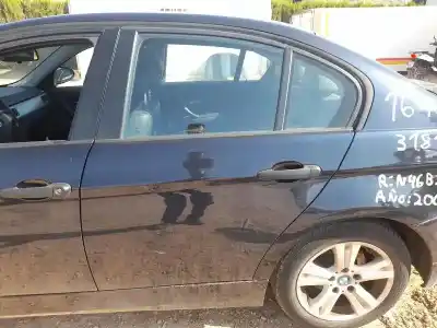Peça sobressalente para automóvel em segunda mão porta do automóvel traseira esquerda por bmw 3 (e90) 318 i referências oem iam 
