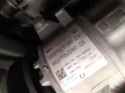 Автозапчастина б/у компресор кондиционера для citroen c5 aircross (a_) 1.2 puretech 130 (arhnsj) посилання на oem iam 9827529180