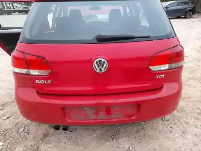 Peça sobressalente para automóvel em segunda mão para choques traseiro por volkswagen golf vi (5k1) 2.0 tdi referências oem iam 5k0845011j