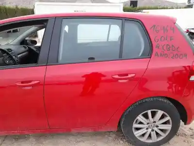 Second-hand car spare part rear left door for volkswagen golf vi (5k1) 2.0 tdi oem iam references 5k6833055k